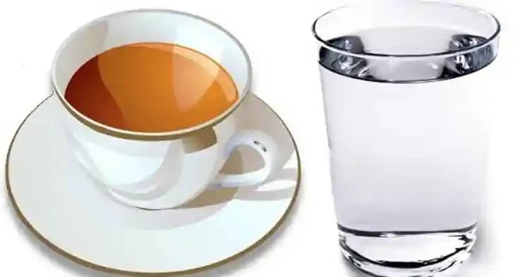 Water before tea Water before tea