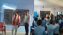 Bihar Education Minister Inspects His Childhood School Bihar Education Minister Inspects His Childhood School