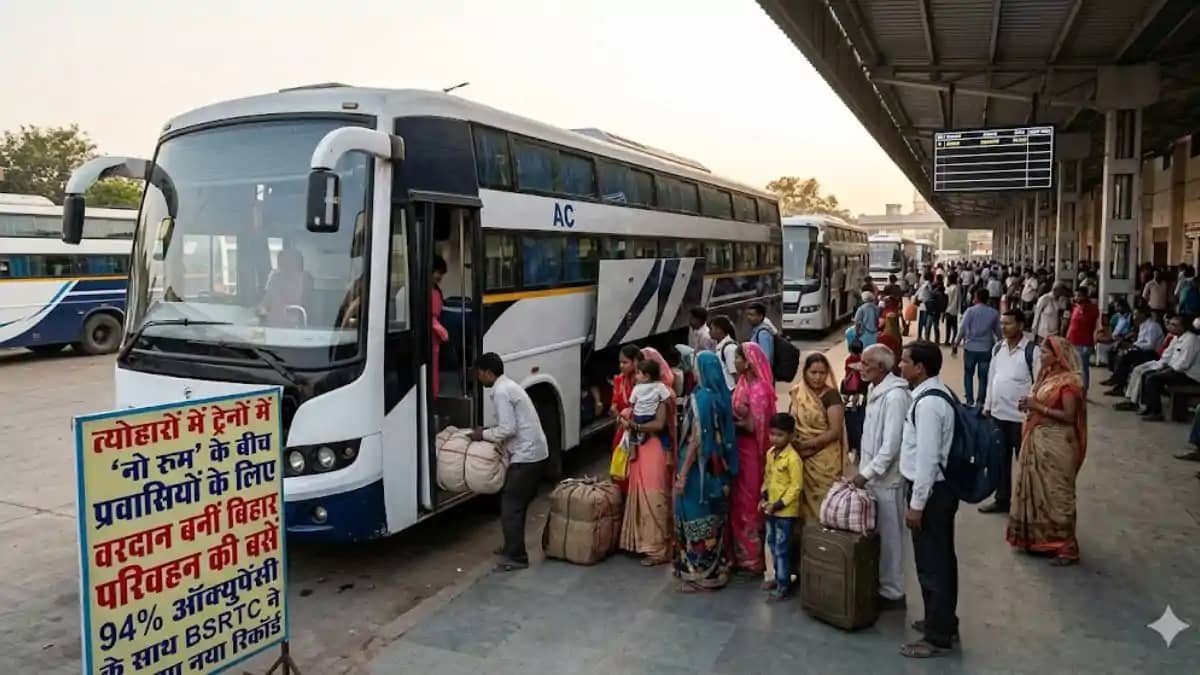Bihar BSRTC AC Sleeper Bus on Delhi-Bihar Route. Bihar BSRTC AC Sleeper Bus on Delhi-Bihar Route.
