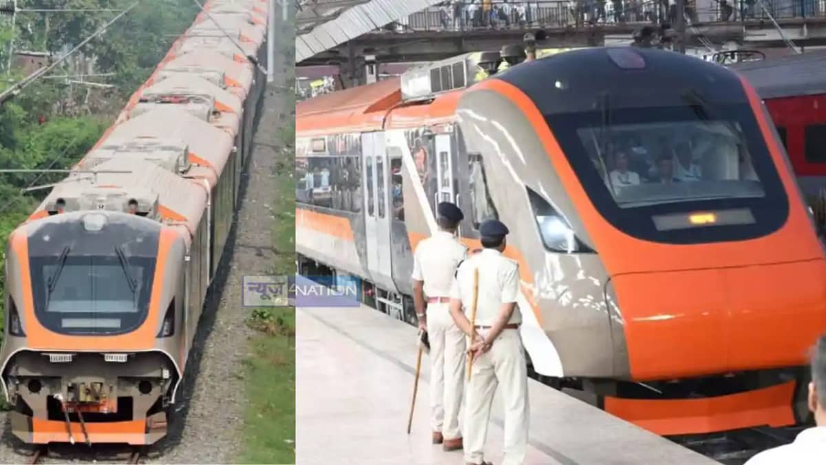 Stones pelted on Namo Bharat Express Stones pelted on Namo Bharat Express