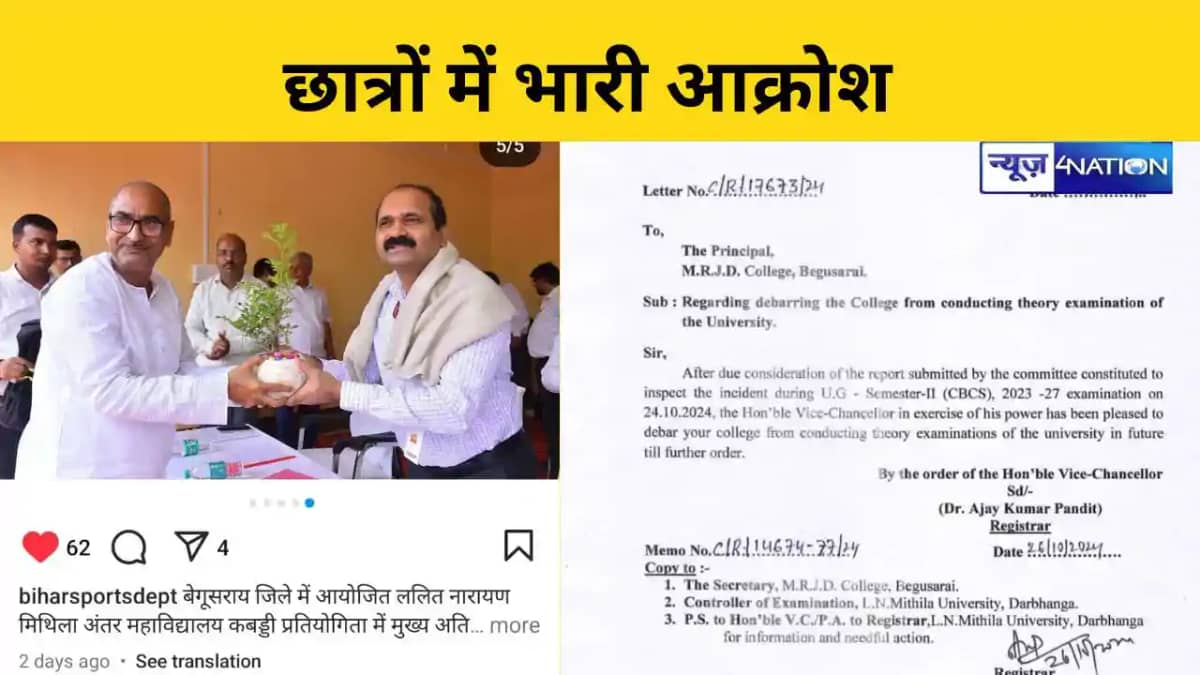 छात्रों में भारी आक्रोश छात्रों में भारी आक्रोश