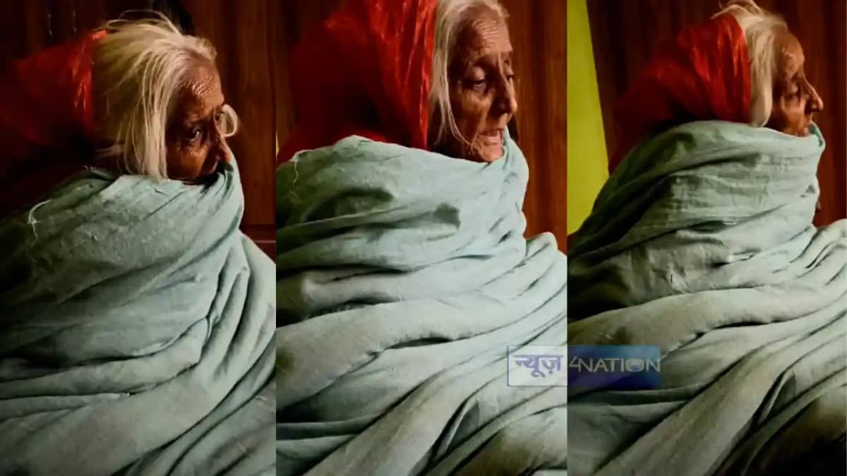 Bihar News : बक्सर की 85 वर्षीय दादी का गाना सोशल मीडिया में Bihar News : बक्सर की 85 वर्षीय दादी का गाना सोशल मीडिया में