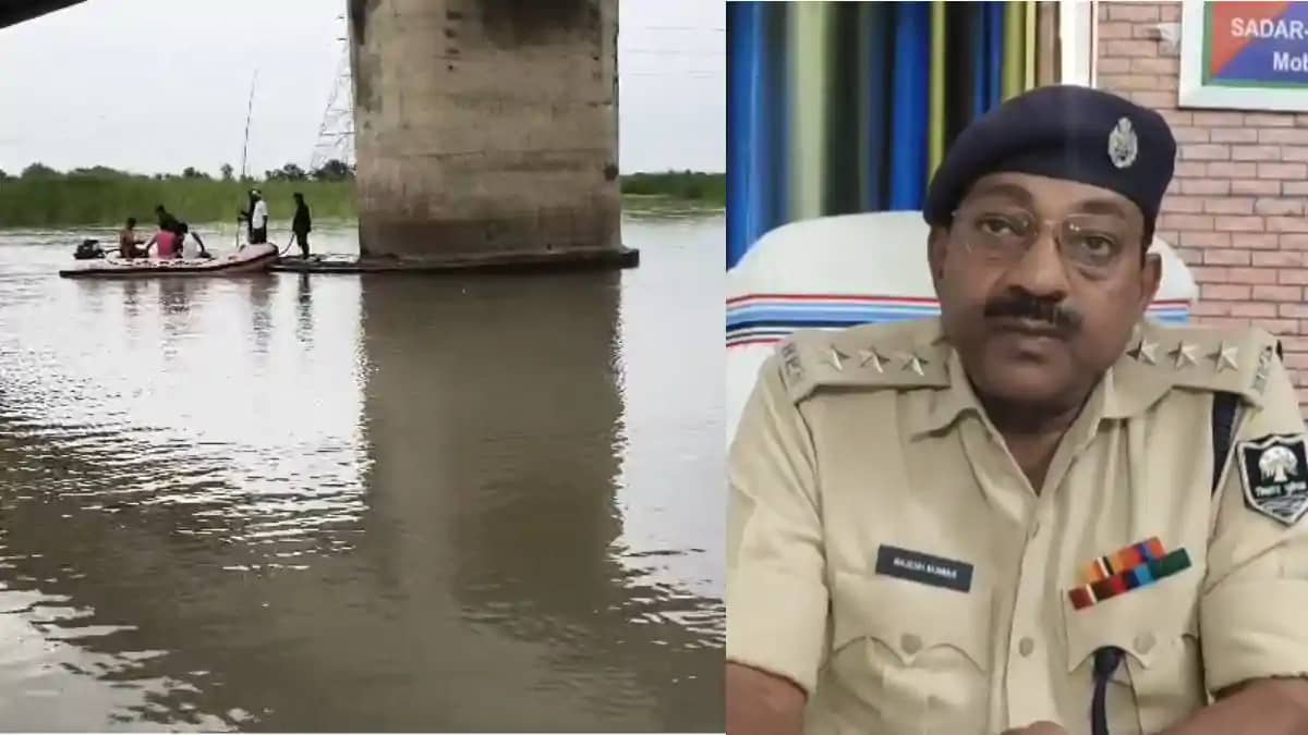 गंडक में गिरी तीन किशोरियां हुई लापता, नाव से नदी पार करने क गंडक में गिरी तीन किशोरियां हुई लापता, नाव से नदी पार करने क