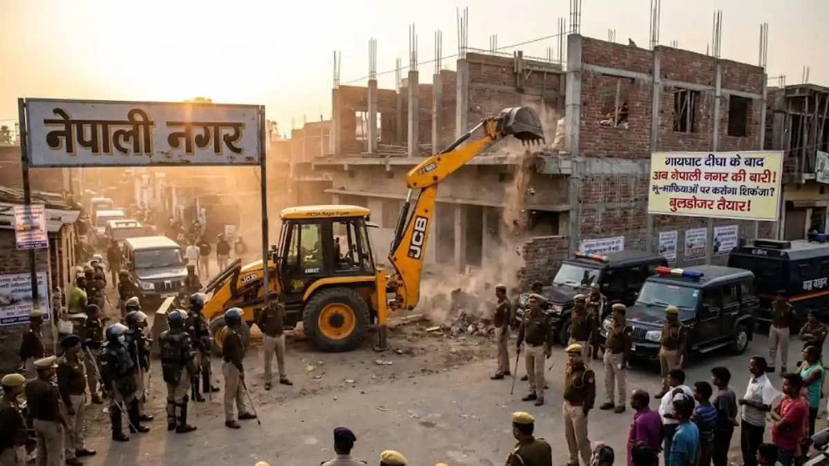 गायघाट दीघा के बाद अब नेपाली नगर की बारी ! भू-माफियाओं पर कस गायघाट दीघा के बाद अब नेपाली नगर की बारी ! भू-माफियाओं पर कस