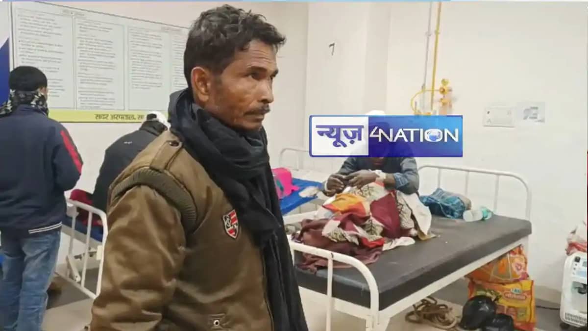 Thief beaten in Saharsa Thief beaten in Saharsa