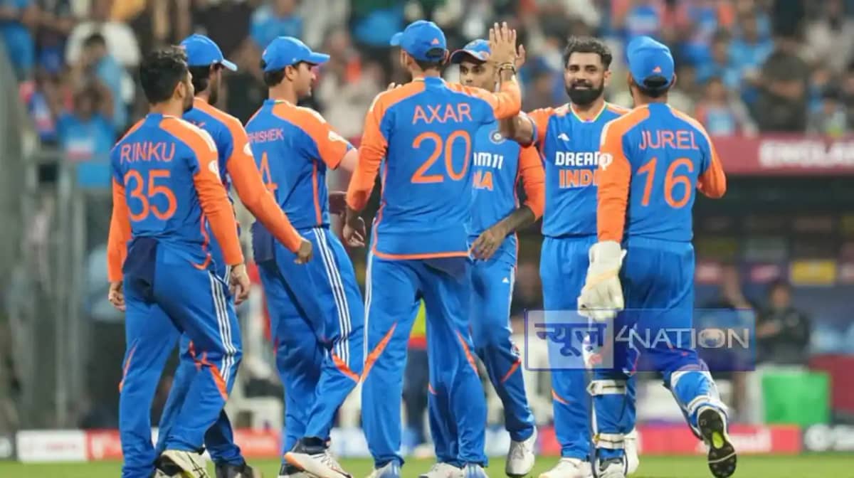 अभिषेक शर्मा के शतक से भारत ने इंग्लैंड को 150 रनों के विशाल अभिषेक शर्मा के शतक से भारत ने इंग्लैंड को 150 रनों के विशाल