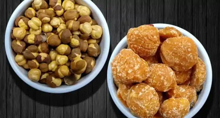 गुड़ और चना गुड़ और चना