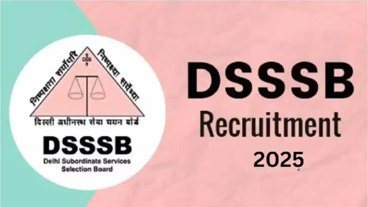 DSSSB PGT भर्ती 2025: दिल्ली में 432 पदों पर शिक्षक की भर्ती DSSSB PGT भर्ती 2025: दिल्ली में 432 पदों पर शिक्षक की भर्ती