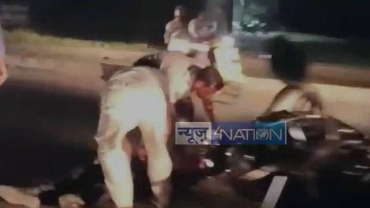 Bagaha road accident Bagaha road accident