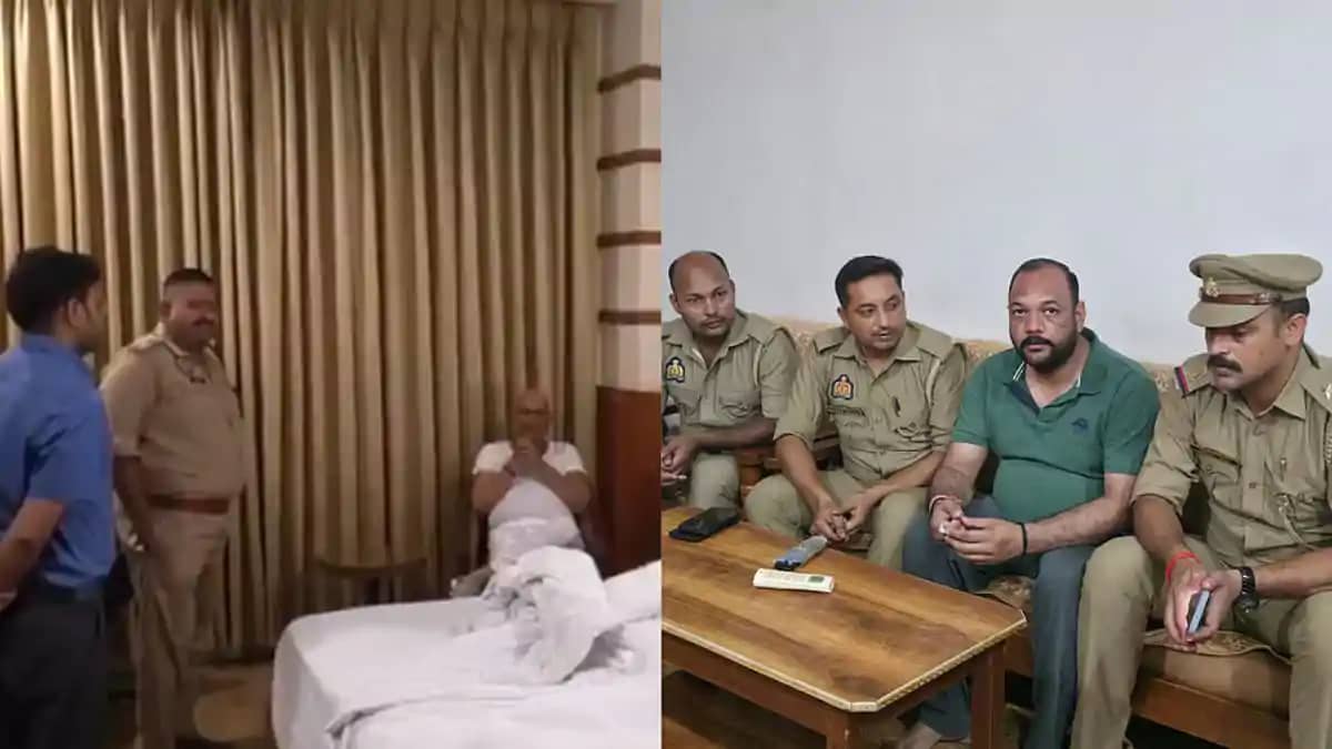 Ajay Rai Detained in Ayodhya Ajay Rai Detained in Ayodhya
