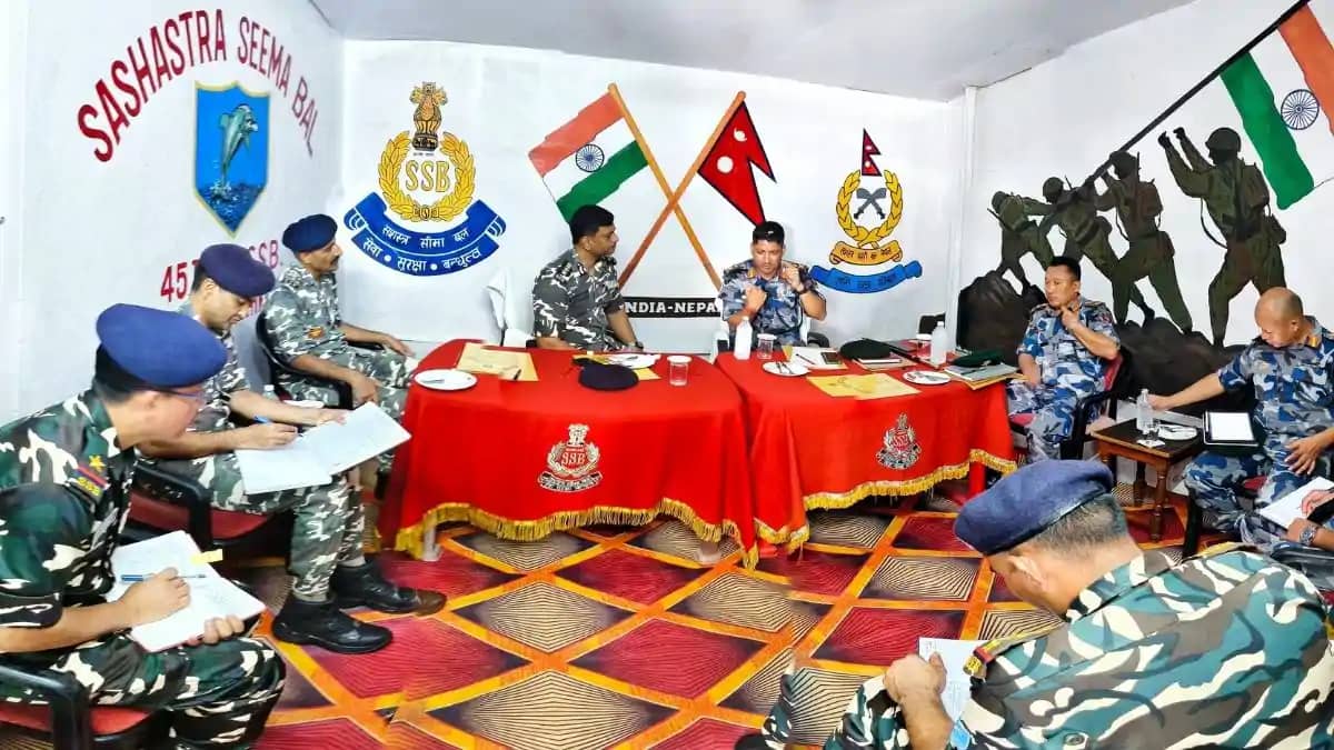भारत-नेपाल सीमा सुरक्षा को लेकर SSB और APF की समन्वय बैठक, त भारत-नेपाल सीमा सुरक्षा को लेकर SSB और APF की समन्वय बैठक, त