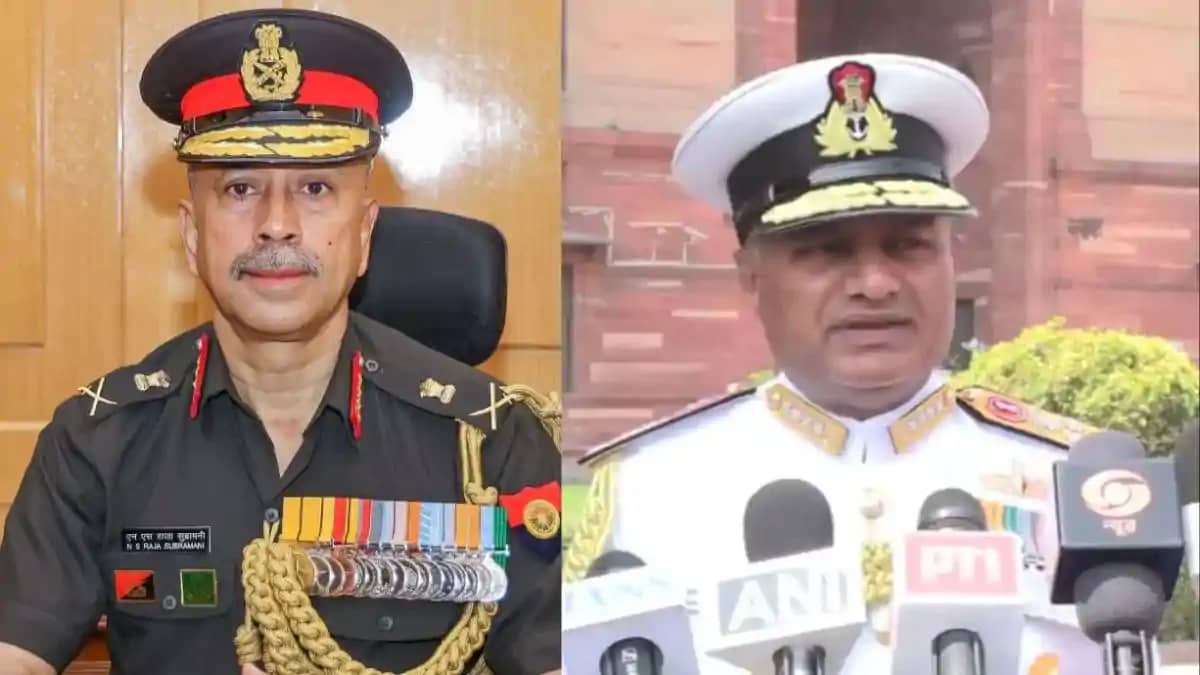 General N S Raja Subramani /Admiral Krishna Swaminathan General N S Raja Subramani /Admiral Krishna Swaminathan