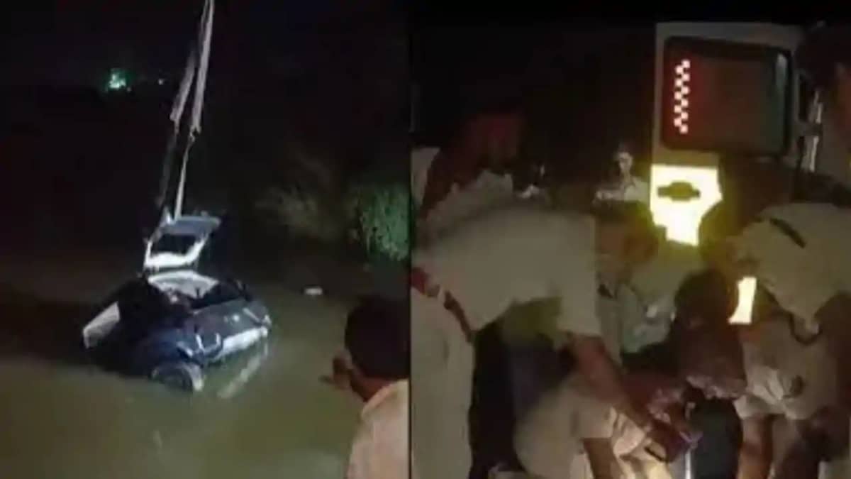 Bihar Road Accident: 20 फीट गहरे तालाब में समाई तेज रफ्तार स Bihar Road Accident: 20 फीट गहरे तालाब में समाई तेज रफ्तार स