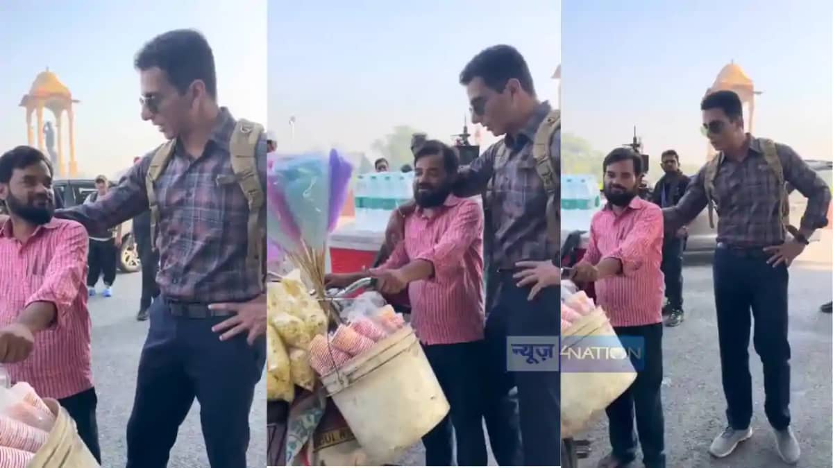 Bihar News : फिल्म शूटिंग के दौरान सहरसा के सिकंदर से मिले स Bihar News : फिल्म शूटिंग के दौरान सहरसा के सिकंदर से मिले स